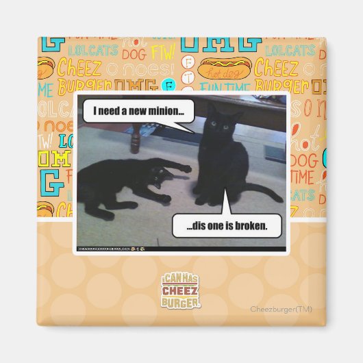 Ik heb een nieuwe minion nodig magneet (Voorkant)