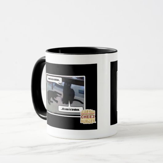 Ik heb een nieuwe minion nodig mok (Voorkant links)