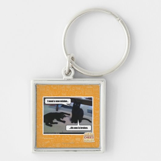 Ik heb een nieuwe minion nodig sleutelhanger (Voorkant)