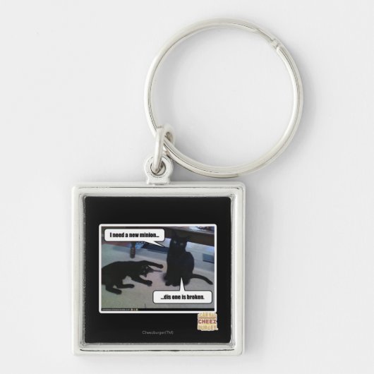 Ik heb een nieuwe minion nodig sleutelhanger (Voorkant)