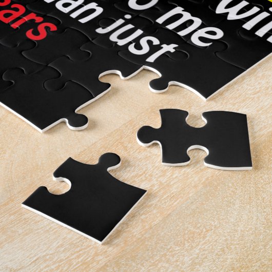 Ik heb een non-verbaal autisme-bewustzijn.. een pu legpuzzel (Zijkant)