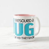 Ik heb een ontwerp van de Aanname van de Dog van d Tweekleurige Koffiemok (Voorkant rechts)