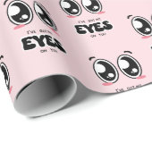 Ik heb een oogje op je Valentijn Cadeaupapier (Rol Hoek)