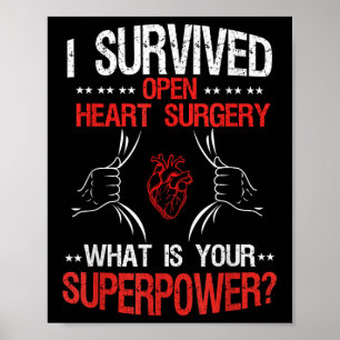 Ik heb een open hartoperatie overleefd, wat is je poster