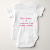 Ik heb een opossum romper (Achterkant)