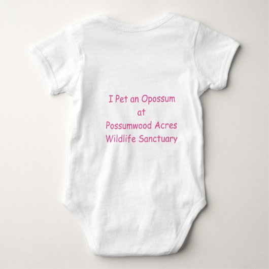 Ik heb een opossum romper (Achterkant)