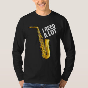 Ik heb een partijsaxofone speler, Jazz Musician Sa T-shirt