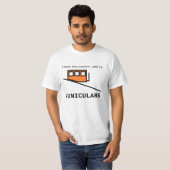 Ik heb één passie, en het zijn kabelbanen t-shirt (Voorkant volledig)