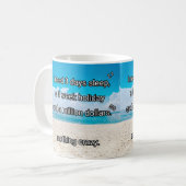 Ik heb een pauze nodig koffiemok (Voorkant links)