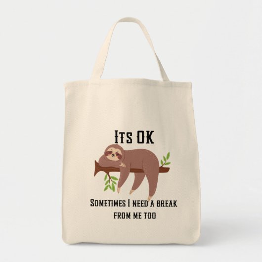 Ik heb een pauze nodig tote bag (Voorkant)