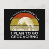 Ik heb een pensioenplan dat ik van plan ben te gaa briefkaart (Voorkant)