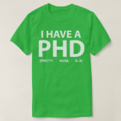 Ik heb een PHD 22 T-shirt (Design voorkant)