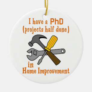 Ik heb een PHD Keramisch Ornament