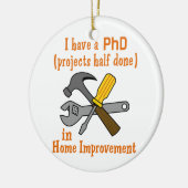 Ik heb een PHD Keramisch Ornament (Links)