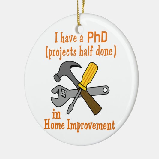Ik heb een PHD Keramisch Ornament (Links)