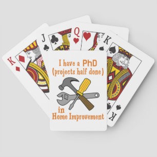 Ik heb een PHD Pokerkaarten