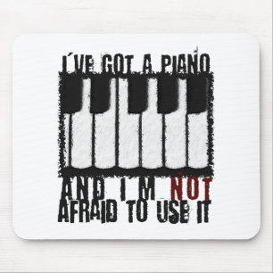 Ik heb een piano muismat