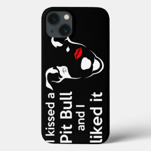 "Ik heb een Pit Bull gekust en ik vond het leuk" Case-Mate iPhone Case