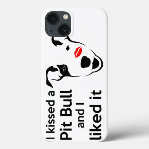 "Ik heb een Pit Bull gekust en ik vond het leuk" Case-Mate iPhone Case