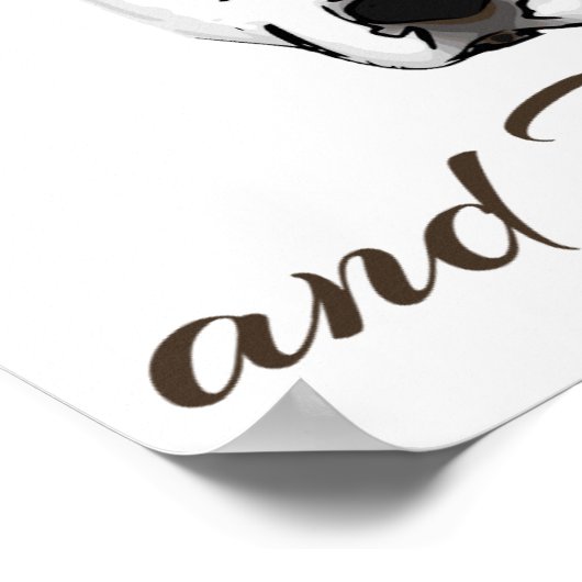 Ik heb een Pitbull gekust Poster (Hoek)