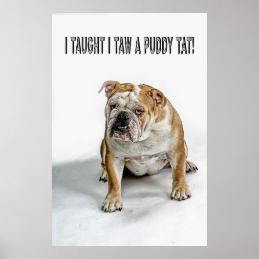 Ik heb een poddy geleerd dat poster (Voorkant)