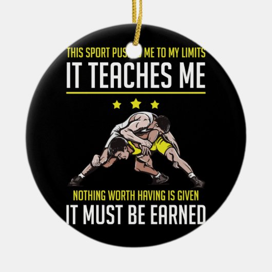 Ik heb een poesje voor mijn grenzen. keramisch ornament (Voorkant)