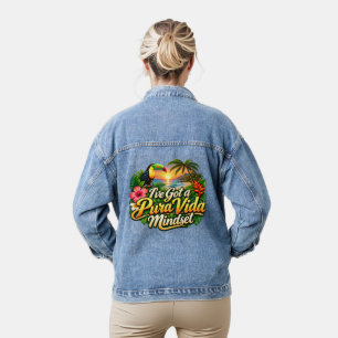 Ik heb een Pura Vida Mentaliteit Denim Jacket