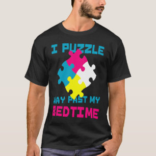 Ik heb een puzzel voorbij mijn bedtijd met de juwe t-shirt