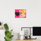 Ik heb een reden 2 ben blij poster (Thuiskantoor)