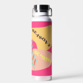 Ik heb een reden 2 ben blij waterfles (Achterkant)