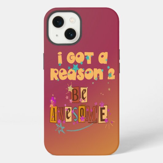 Ik heb een reden 2: Geweldige iPhone Hoesje (Achterkant)