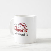 Ik heb een Rednek gekust. Koffiemok (Voorkant links)