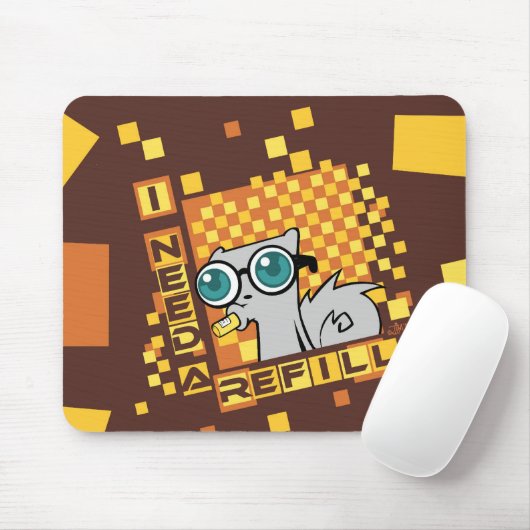 Ik heb een Refill nodig: Pilz-E Mousepad Muismat (Met muis)
