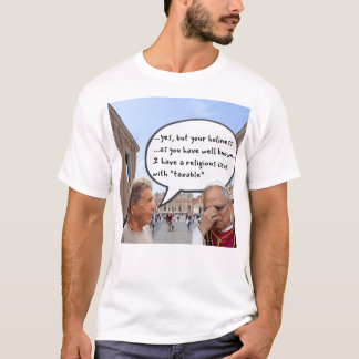 Ik heb een religieus probleem t-shirt