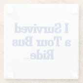 Ik heb een Ruitenwit onderzetter van Tour Bus over (Achterkant)