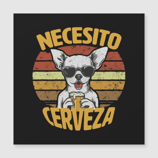 IK HEB EEN SCHATTIG CHIHUAHUA BIER NODIG (Voorkant)