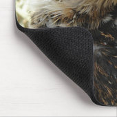 Ik heb een Schattige Baby kip met een jeuk. Muismat (Hoek)