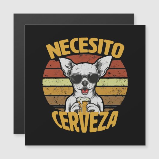 IK HEB EEN SCHATTIGE CHIHUAHUA BIERTJE NODIG (Voorkant / Achterkant)