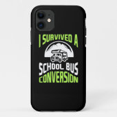 Ik heb een schoolbusconversie overleefd Case-Mate iPhone case (Achterkant)