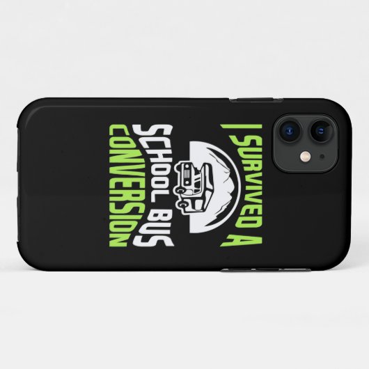 Ik heb een schoolbusconversie overleefd Case-Mate iPhone case (Achterkant (horizontaal))
