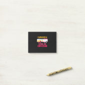 Ik heb een schoolbusconversie overleefd post-it® notes (Op bureau)