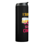 Ik heb een schoolbusconversie overleefd thermosbeker (Gedraaid links)