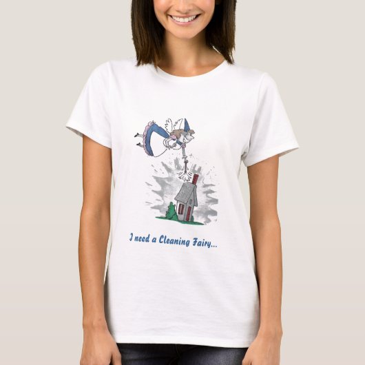 Ik heb een schoonmaakbeurt nodig... t-shirt (Voorkant)