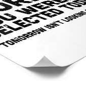 Ik heb een selectieve hoorzitting, helaas was je n poster (Hoek)