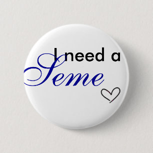 Ik heb een semie nodig ronde button 5,7 cm