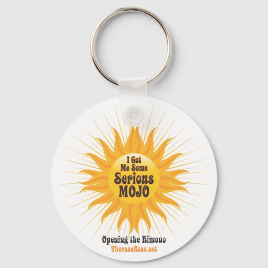 Ik heb een serieuze Mojo-Sleutelhanger. Sleutelhanger (Voorkant)