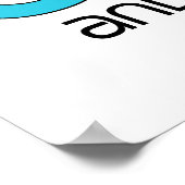 Ik heb een Shiba Inu gered (Vrouw Dog) Poster (Hoek)