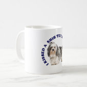 Ik heb een Shih Tzu gekust Koffiemok (Voorkant links)