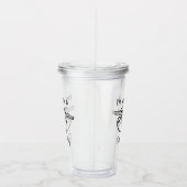 Ik heb een Sloth Day Acryl Drinkbeker (Rechts)