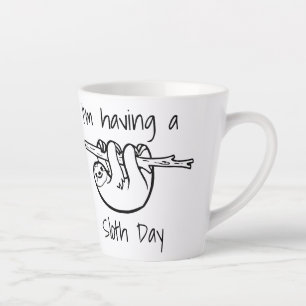 Ik heb een Sloth Day Latte Mok